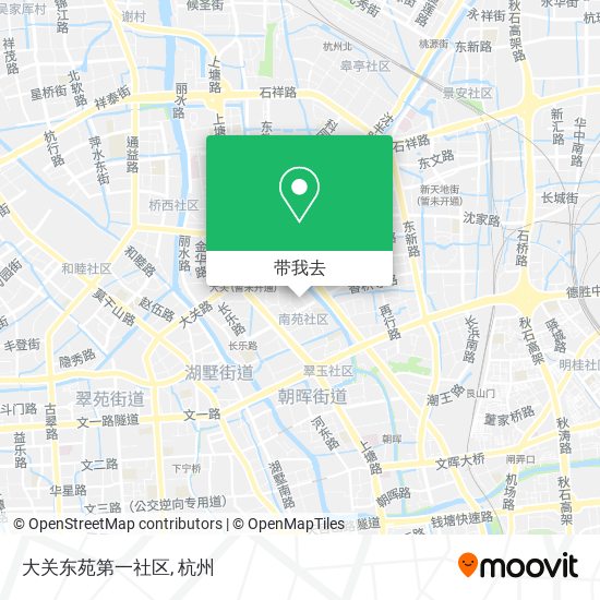 大关东苑第一社区地图