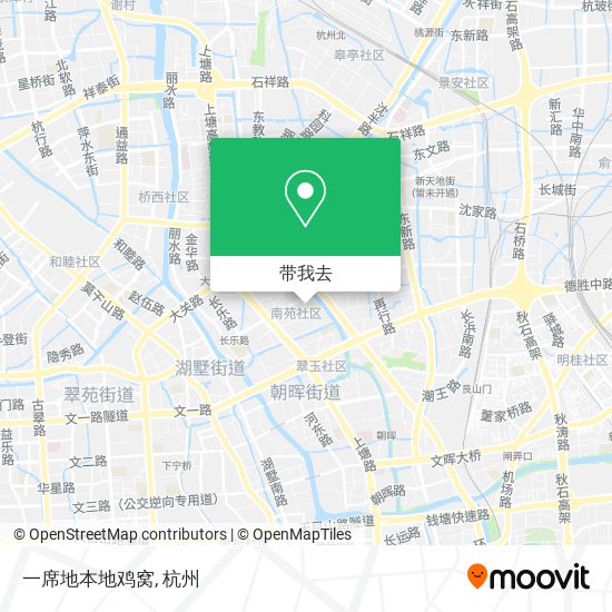 一席地本地鸡窝地图