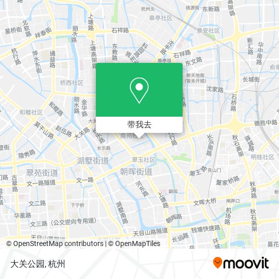 大关公园地图