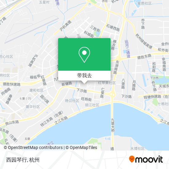 西园琴行地图