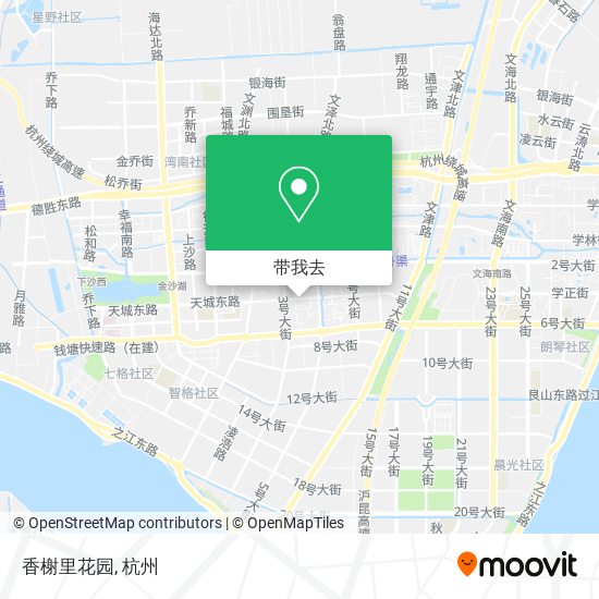 香榭里花园地图
