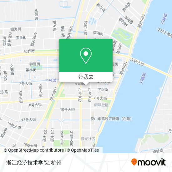 浙江经济技术学院地图