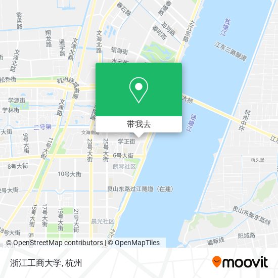 浙江工商大学地图