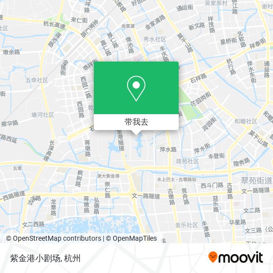 紫金港小剧场地图