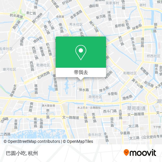 巴圆小吃地图