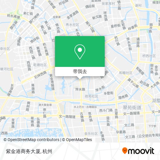 紫金港商务大厦地图