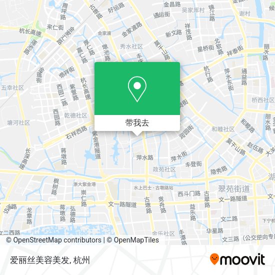 爱丽丝美容美发地图