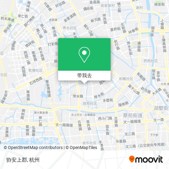 协安上郡地图
