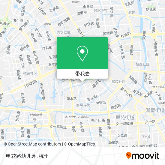 申花路幼儿园地图