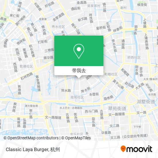 Classic Laya Burger地图