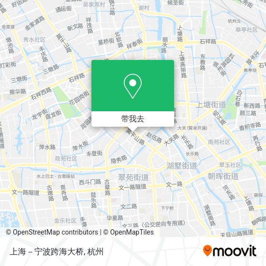 上海－宁波跨海大桥地图