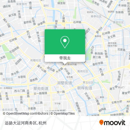 远扬大运河商务区地图