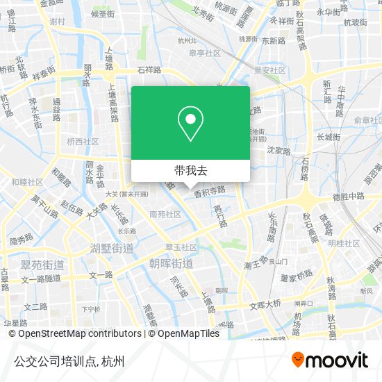 公交公司培训点地图