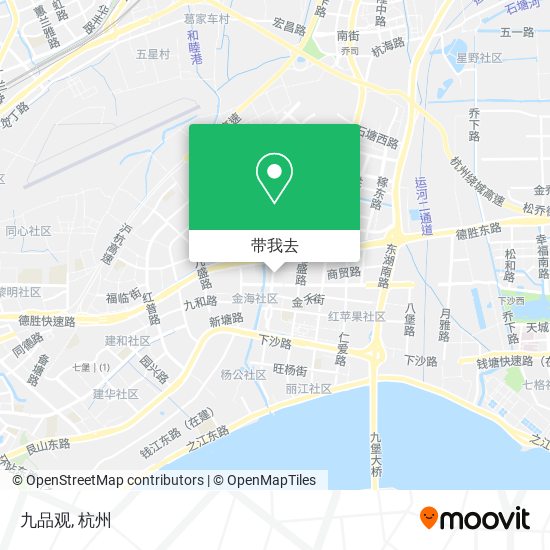 九品观地图