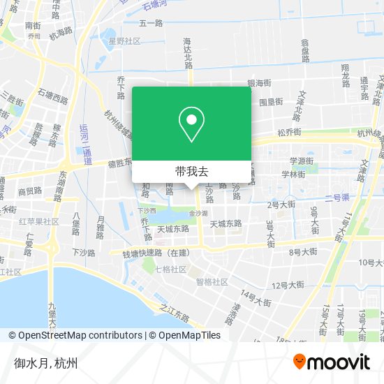 御水月地图