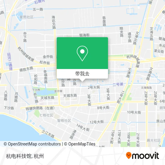 杭电科技馆地图