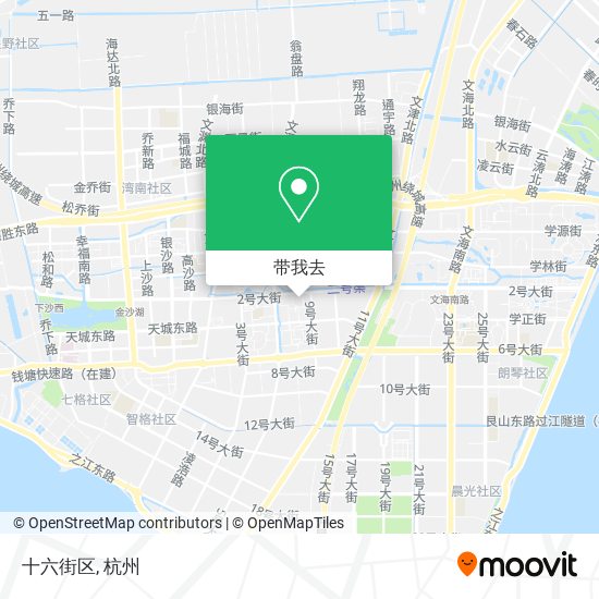 十六街区地图