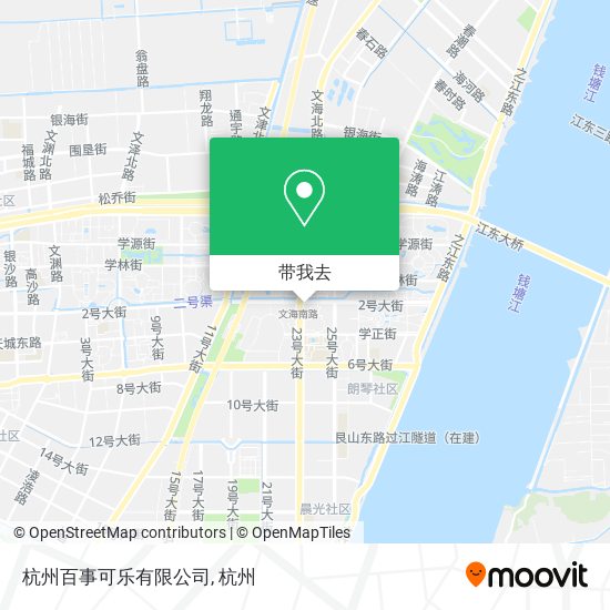 杭州百事可乐有限公司地图