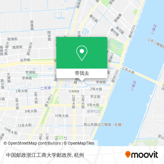 中国邮政浙江工商大学邮政所地图