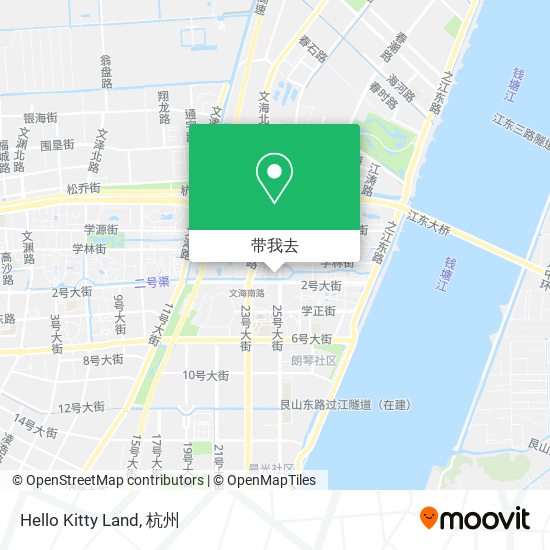 Hello Kitty Land地图