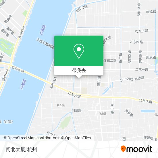 闸北大厦地图