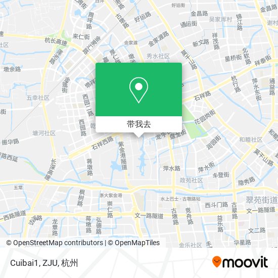 Cuibai1, ZJU地图