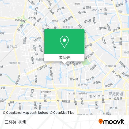 三杯鲜地图