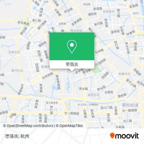 堕落街地图