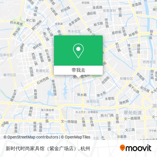 新时代时尚家具馆（紫金广场店）地图