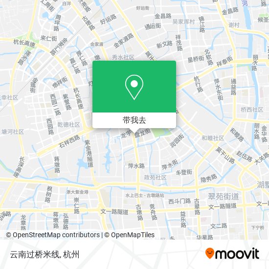 云南过桥米线地图