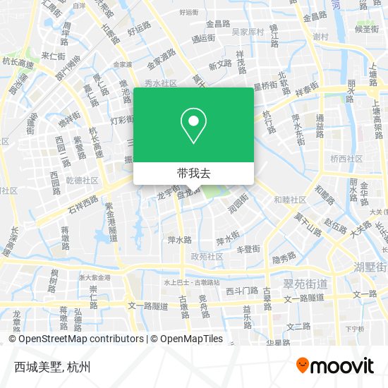 西城美墅地图