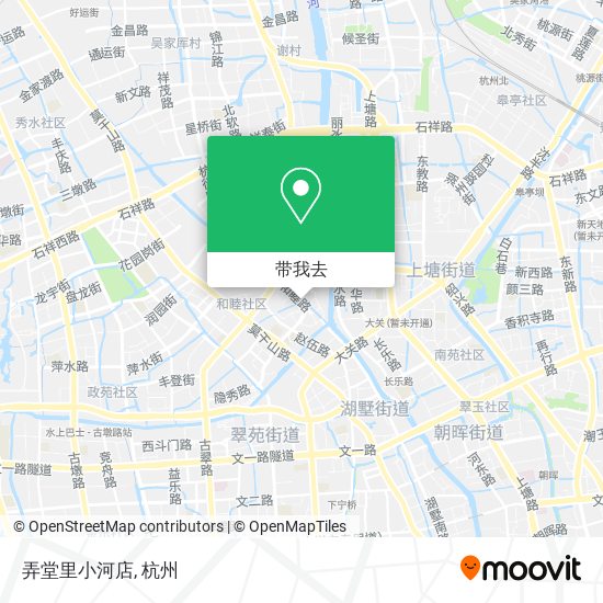 弄堂里小河店地图