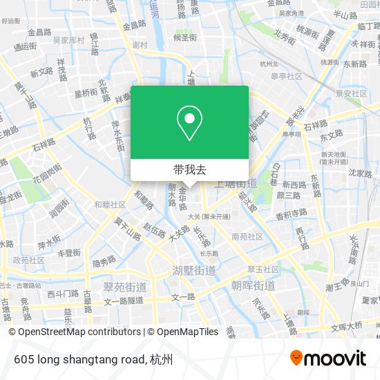 605 long shangtang road地图