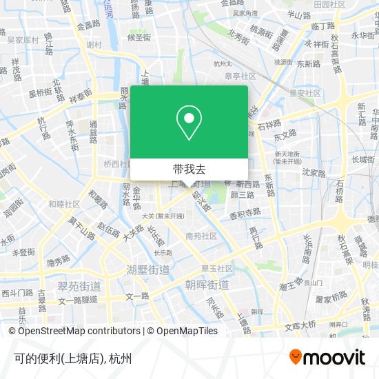 可的便利(上塘店)地图