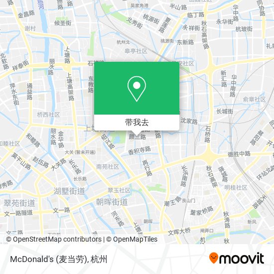 McDonald's (麦当劳)地图