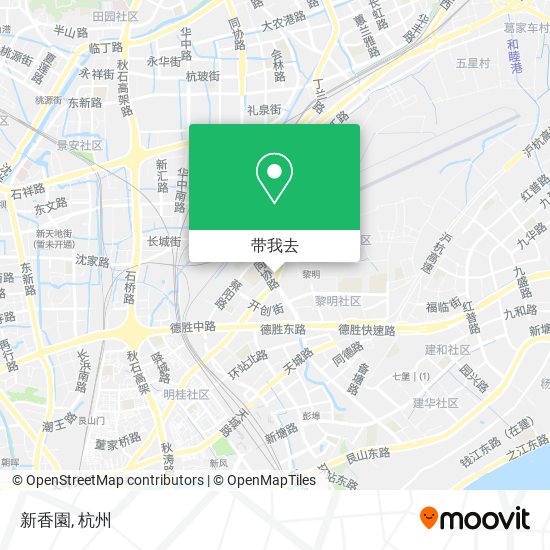 新香園地图