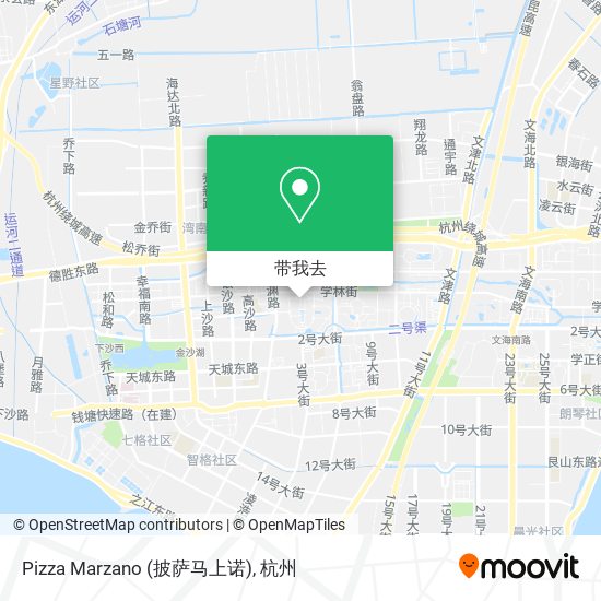 Pizza Marzano (披萨马上诺)地图