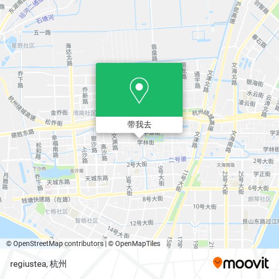 regiustea地图