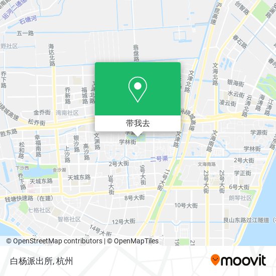 白杨派出所地图