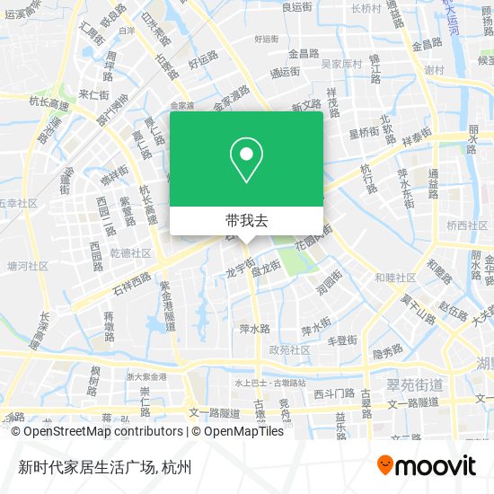 新时代家居生活广场地图