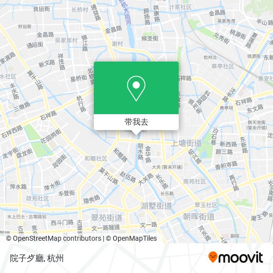 院子歺廳地图
