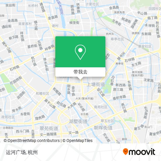 运河广场地图