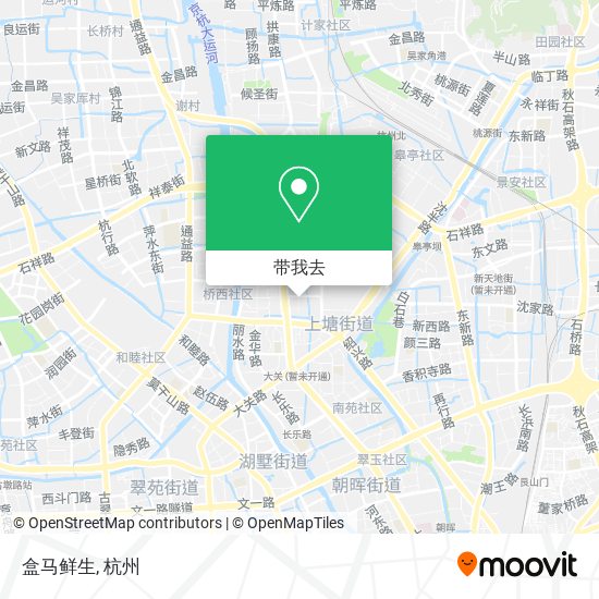 盒马鲜生地图