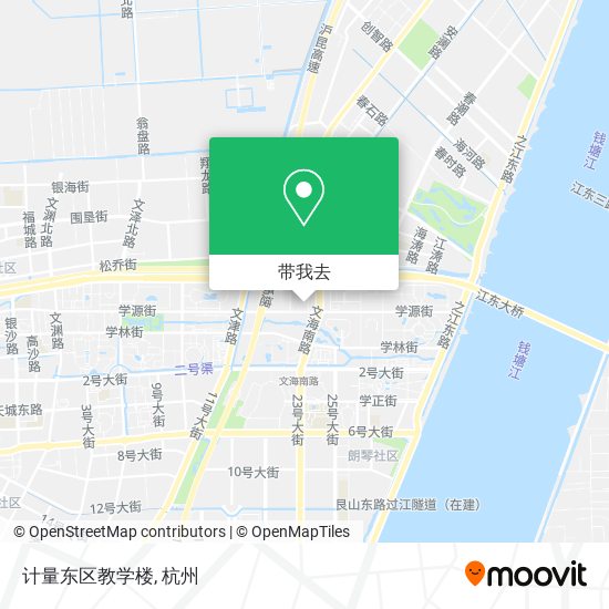 计量东区教学楼地图