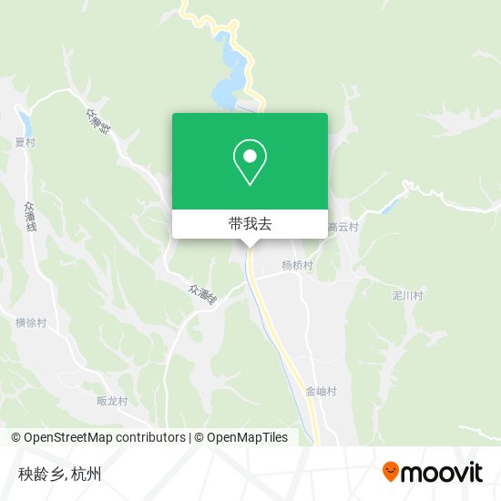 秧龄乡地图