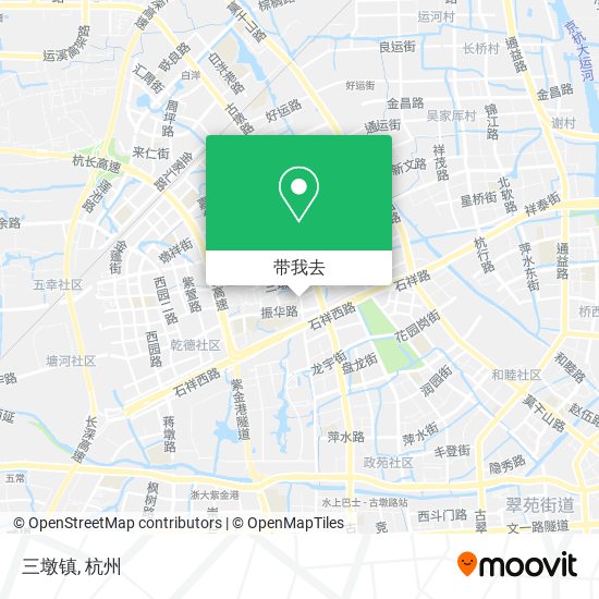 三墩镇地图