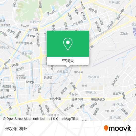 张功馆地图