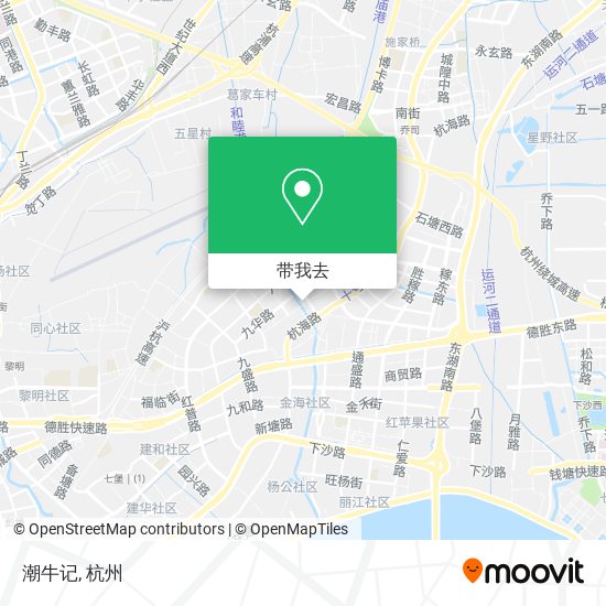 潮牛记地图