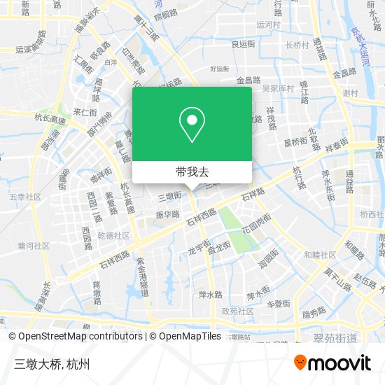 三墩大桥地图