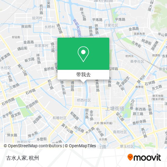 古水人家地图